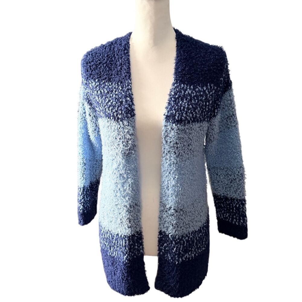 Southern Lady Blue Cardigan Small